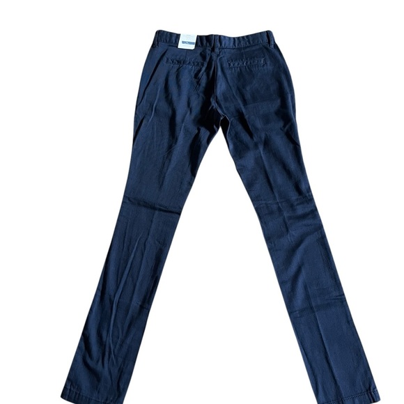 Old Navy Slim Fit Navy Blue Stretch Skinny Pants Size 14 Girls Adjustable Waist - Picture 11 of 12